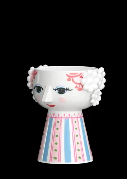 Bjørn Wiinblad Eva Lysestage H9.5 cm pink | Køb nu