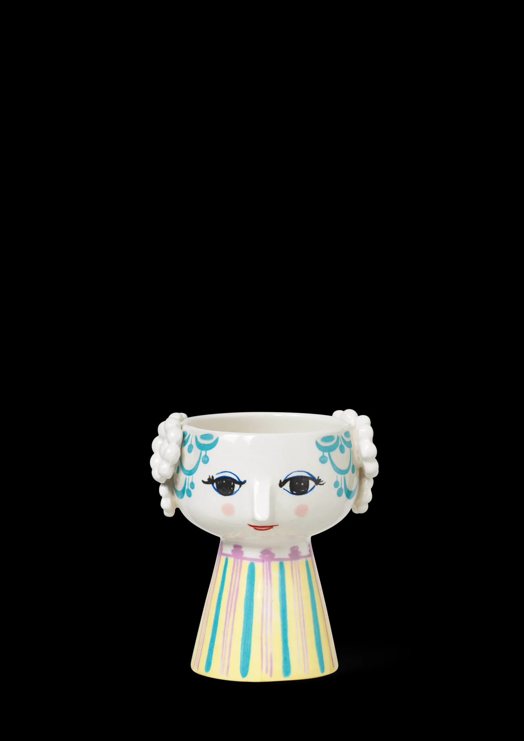 Bjørn Wiinblad Eva Lysestage H9.5 lys blå | Køb her