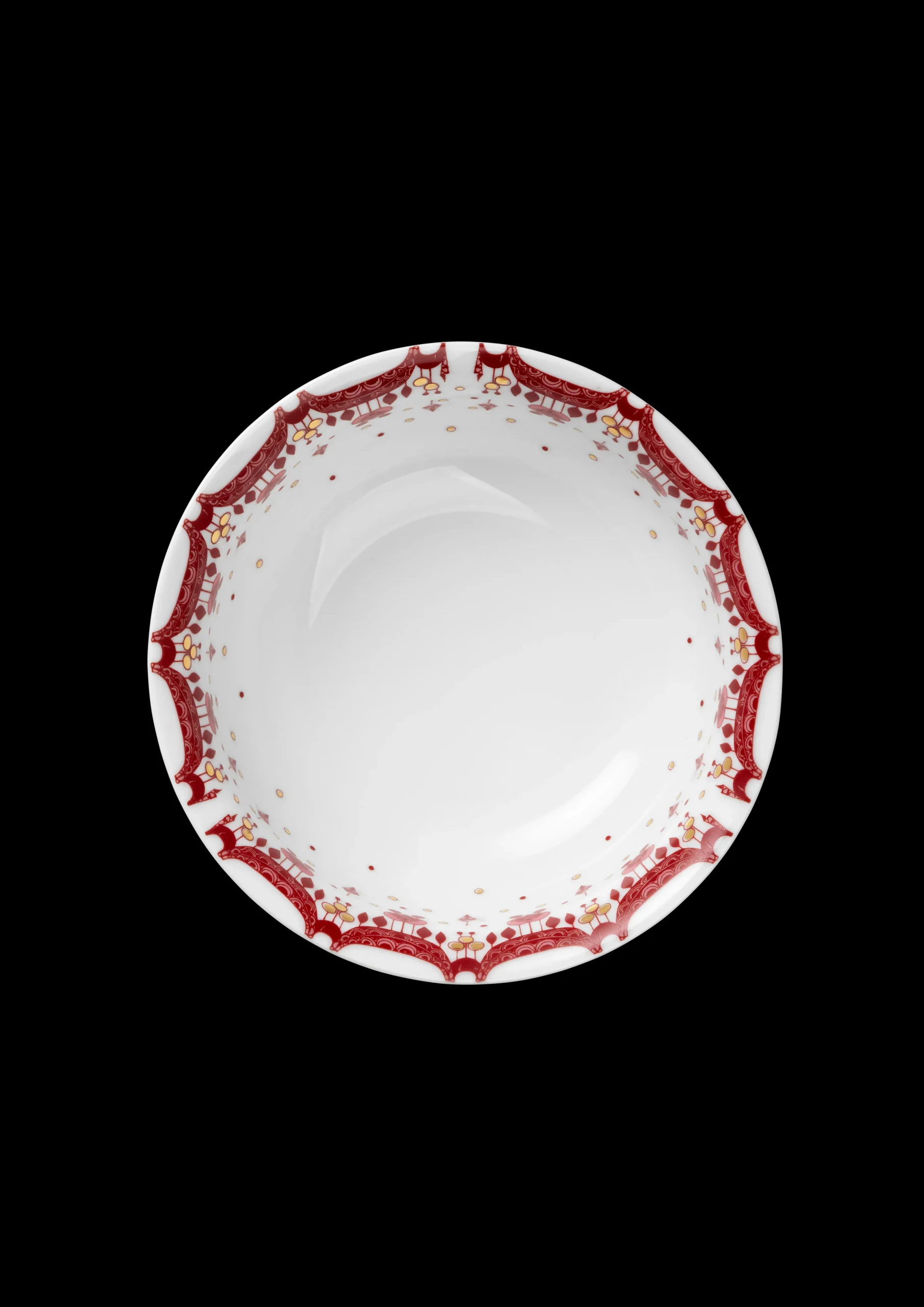 Bjørn Wiinblad Guirlande Juleskål Ø20 cm rød | Køb her