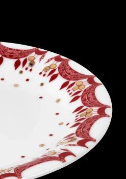 Bjørn Wiinblad Guirlande Juletallerken Ø20 cm rød | Køb her