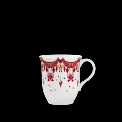 Bjørn Wiinblad Guirlande Julekrus 35 cl rød | Køb her