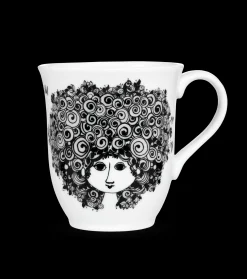 Bjørn Wiinblad Rosalinde Krus 35 cl sort | Køb her