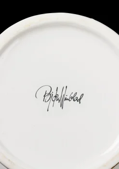 Bjørn Wiinblad Vase H35 cm i sand fra serien Olga | Køb her