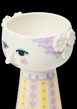 Bjørn Wiinblad Vase H15 cm i lilla fra serien Eva | Køb her