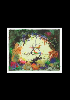 Bjørn Wiinblad Wiinblad Papageno 50x40 cm multi | Køb her