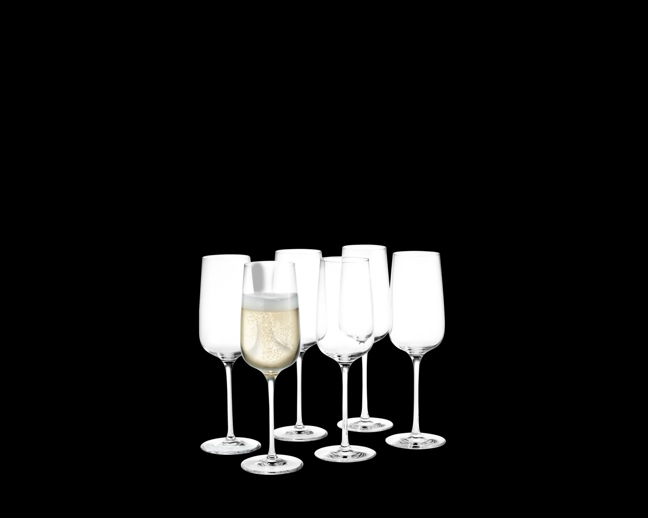 Holmegaard Bouquet Champagneglas 29 cl klar 1 stk. | Køb her