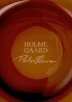 Holmegaard Calabas Duo Vase H21 burgundy/amber | Køb her