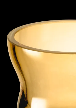 Holmegaard Calabas Fyrfadsstage Ø8.5 cm amber | Køb her