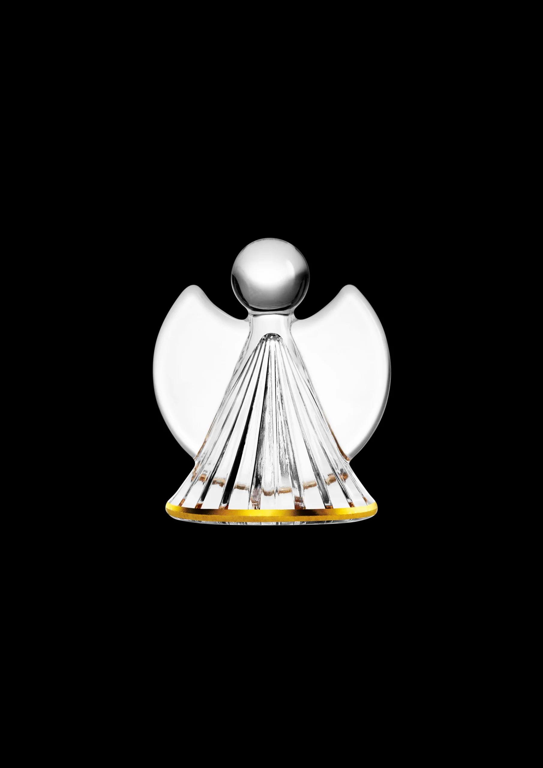 Holmegaard Fairytales Engel H7.5 klar med guld | Køb her