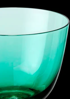 Holmegaard Flow Vandglas 35 cl emerald green | Køb her