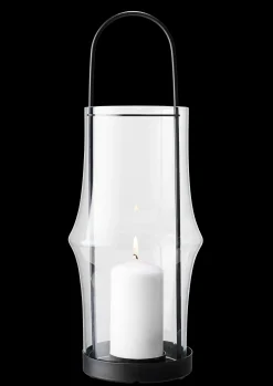 Holmegaard Lanterne H39 cm i klar fra serien ARC | Køb her