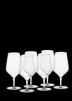 Holmegaard Ølglas 64 cl 6 stk. i klar fra serien Cabernet