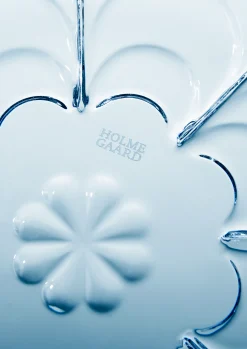 Holmegaard Lily Fyrfadsstage Ø7 cm blue iris | Køb nu