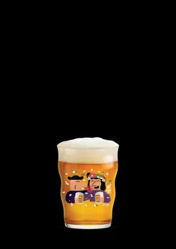 Holmegaard Mikkeller Pint Ølglas 2025 40 cl klar m. deko