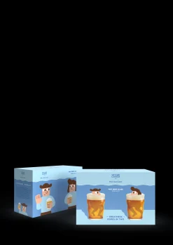 Holmegaard Mikkeller Pint Ølglas 40 cl klar 2 stk. | Køb nu