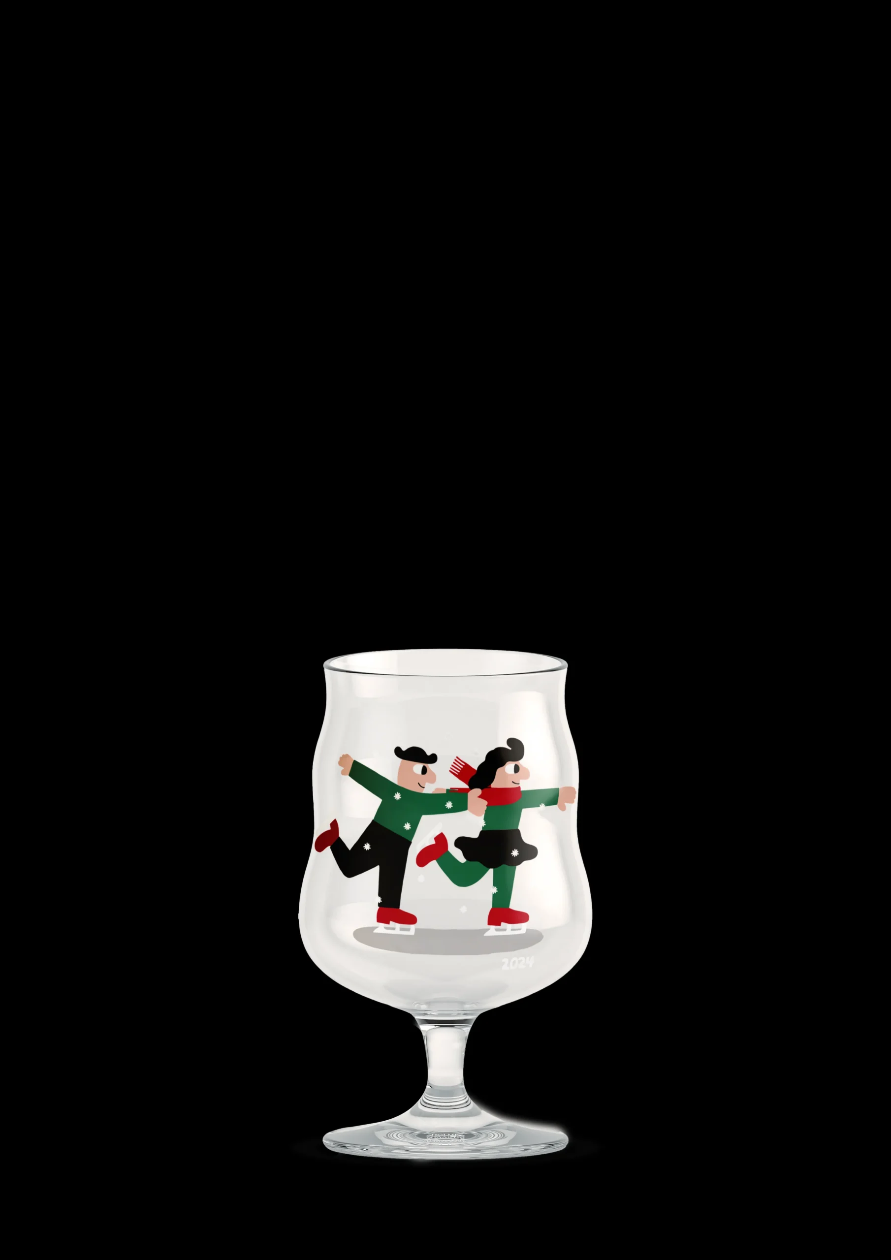 Holmegaard Mikkeller Universal Ølglas Christmas 2024 40 cl