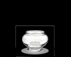 Holmegaard Old English Fyrfadsstage Ø9 cm klar | Køb her