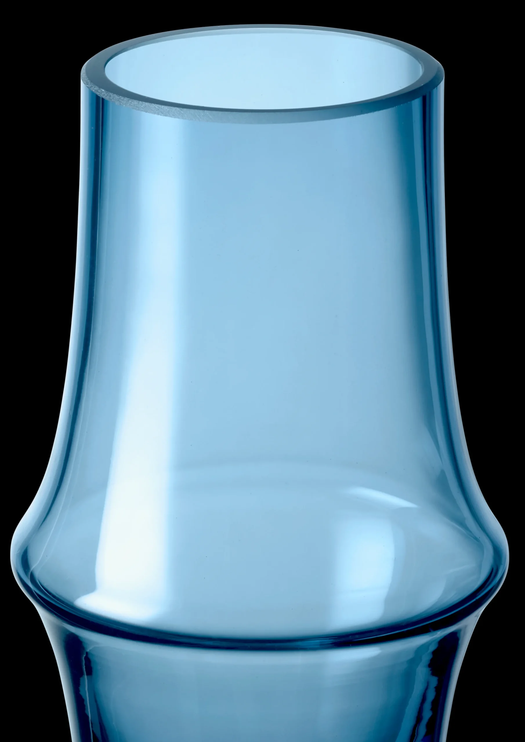 Holmegaard Vase H15 cm i blå fra serien ARC | Køb her