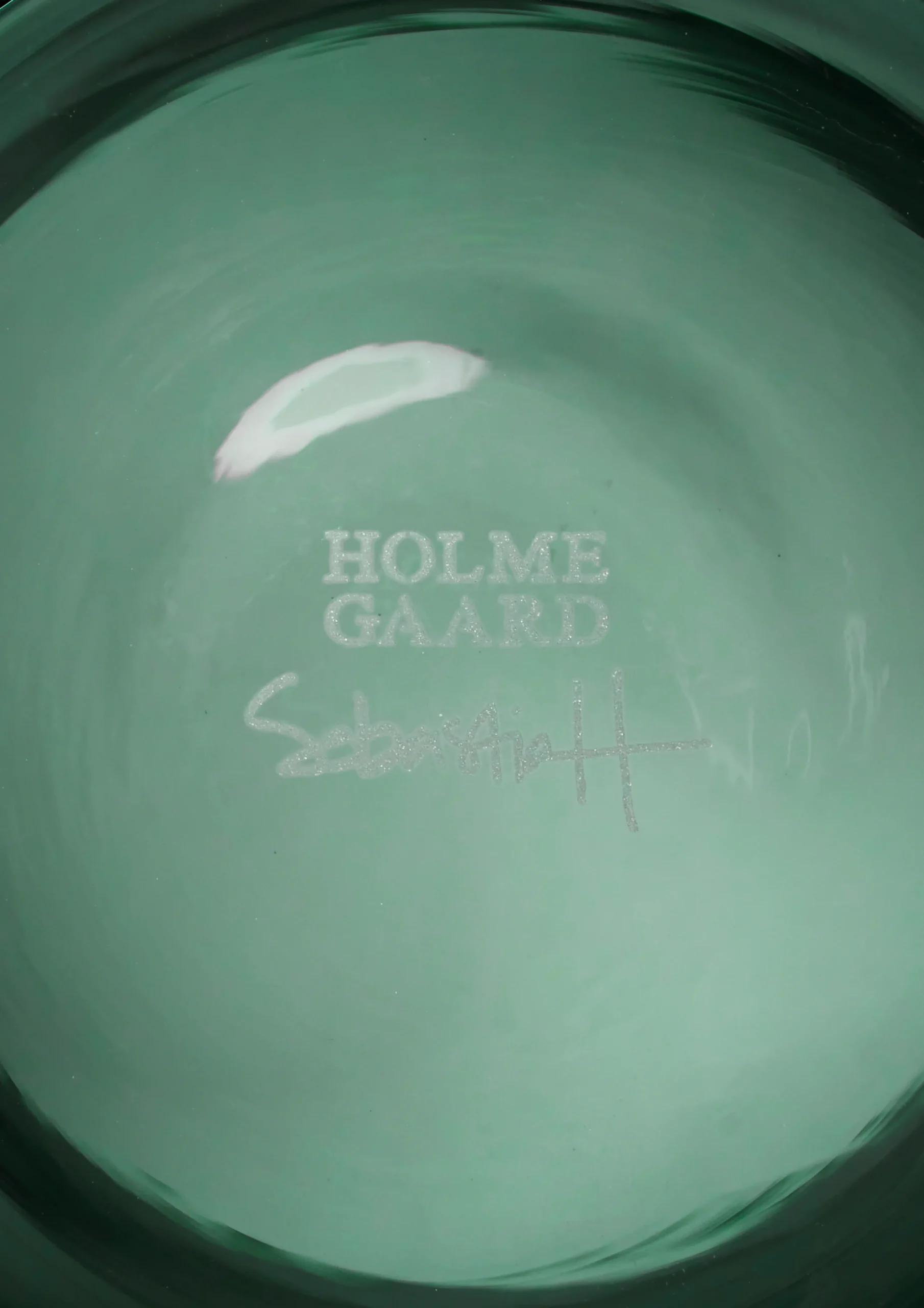 Holmegaard Vase H21 cm i grøn fra serien ARC | Køb her