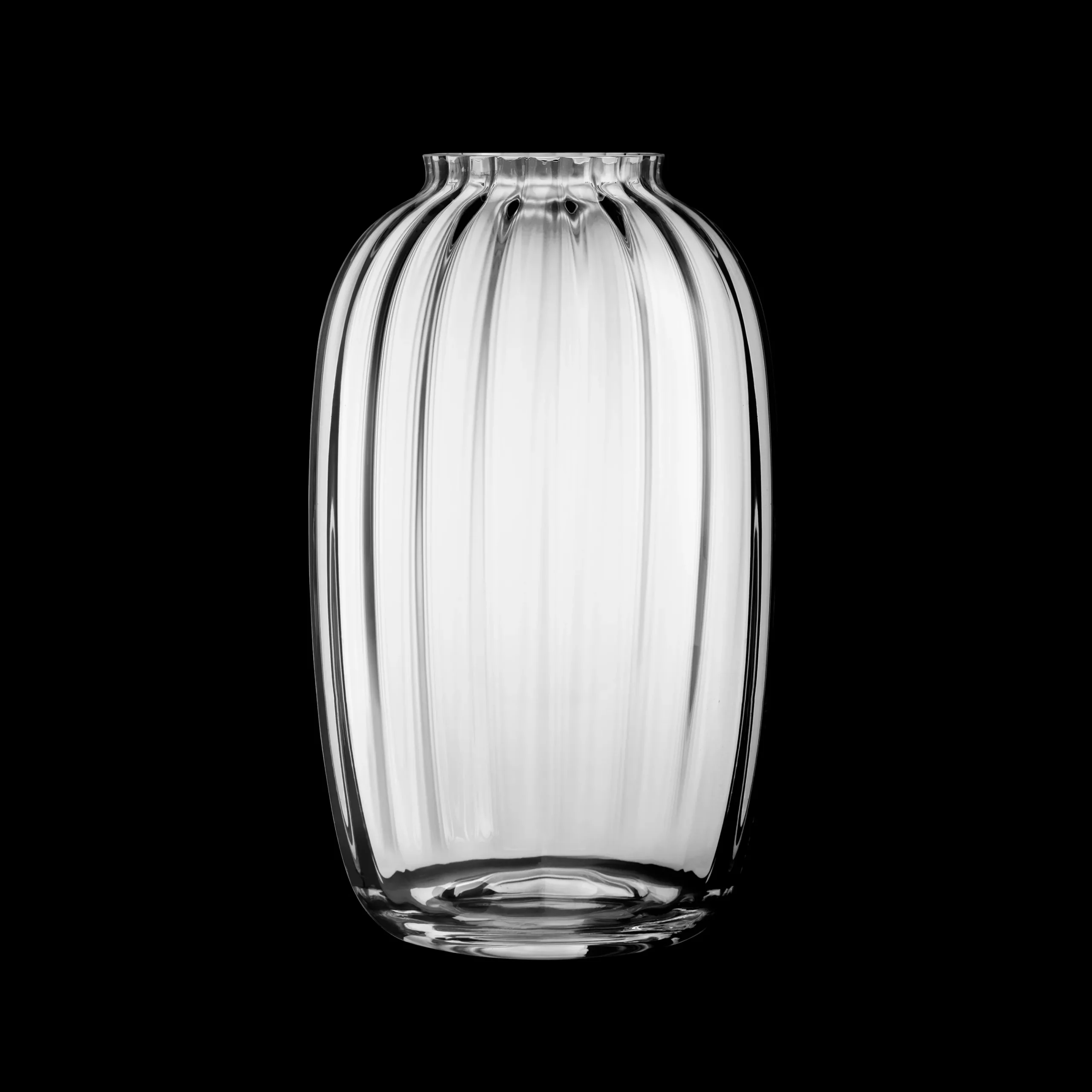 Holmegaard Vase H25.5 cm i klar fra serien Primula | Køb her