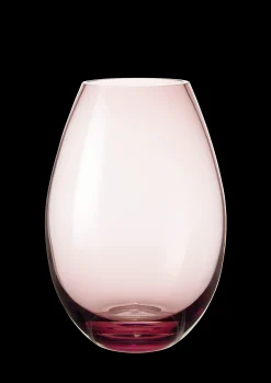 Holmegaard Vase H20.5 cm i rosa fra serien Cocoon | Køb her