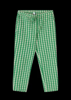 Juna Bæk&Bølge Barbara pants XS grøn/sand | Køb her