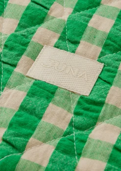 JUNA Bæk&Bølge Dalila Toiletbag 20x14 cm Grøn/Sand | Køb her