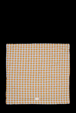 JUNA Bæk&Bølge Pudebetræk 63x60 cm lys blå/sand DK | Køb her