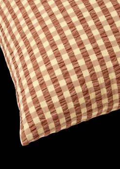 JUNA Bæk&Bølge Pudebetræk 63x60 cm kanel/gul DK | Køb her