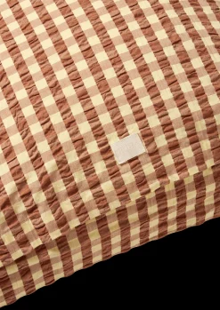 JUNA Bæk&Bølge Pudebetræk 63x60 cm kanel/gul DK | Køb her