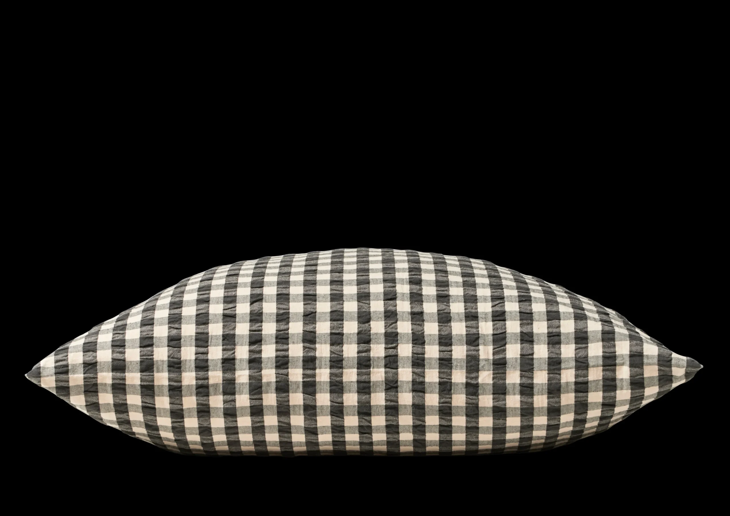 JUNA Bæk&Bølge Pudebetræk 60x50 cm sort/sand SE | Køb her