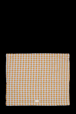 JUNA Bæk&Bølge Pudebetræk 60x50 cm lys blå/sand SE | Køb her