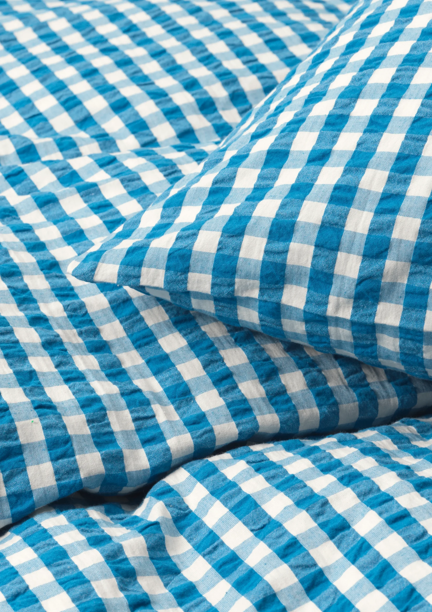 JUNA Bæk&Bølge Sengetøj 140x220 cm blå/birk DK - Køb her