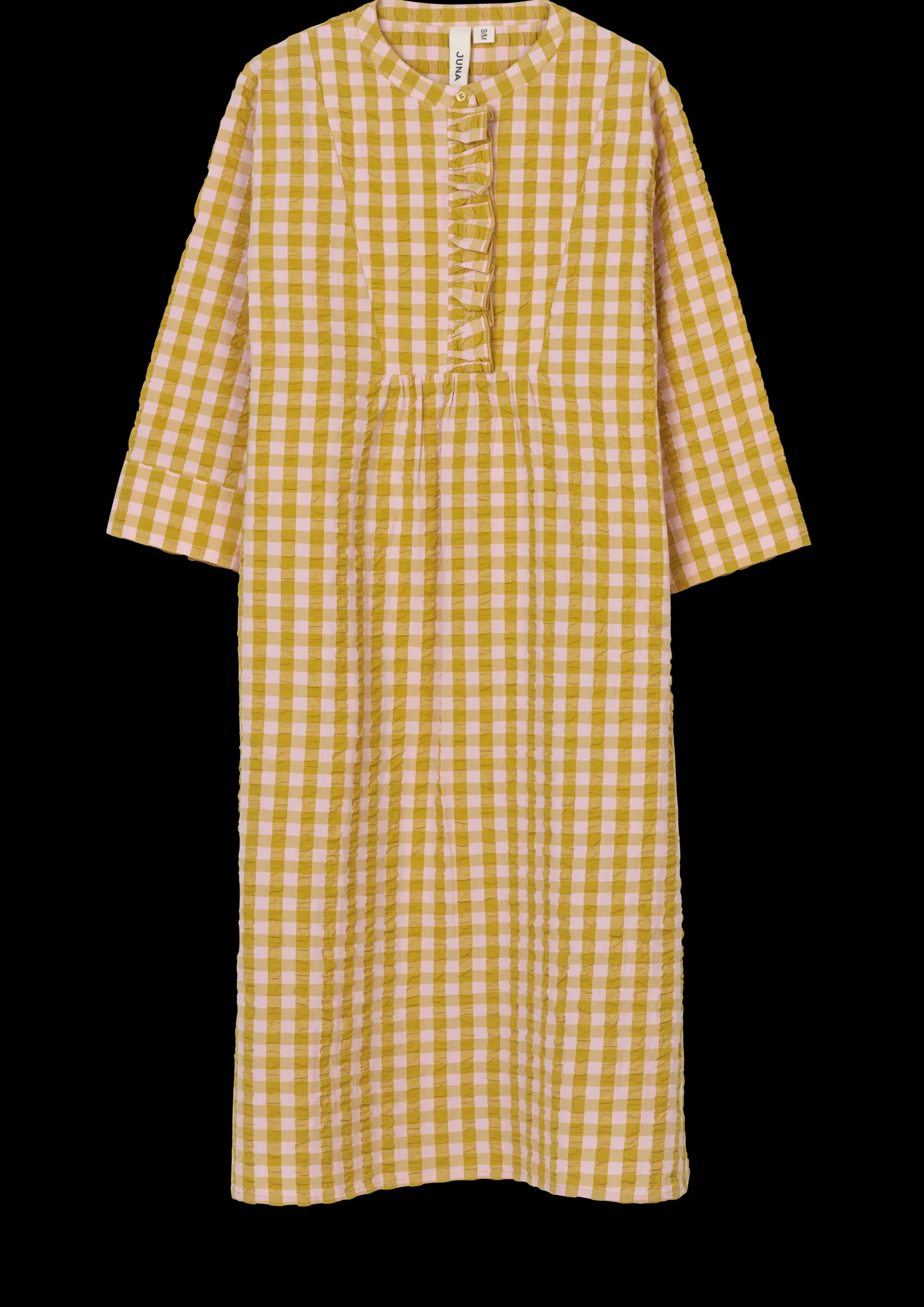 JUNA Bæk&Bølge Sonja dress XS pink/okker | Køb her