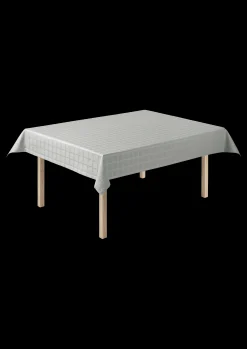 JUNA Damaskdug 150x370 cm i grå fra serien Brick | Køb her