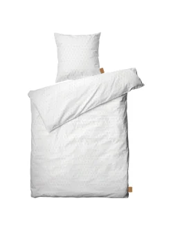 JUNA Diamant Sengetøj 150x210 cm hvid SE | Køb her