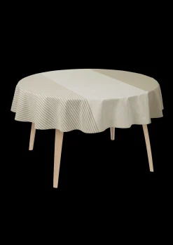 JUNA Dug rund Ø160 cm i brun fra serien Lines | Køb her