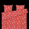 JUNA Grand Pleasantly Sengetøj 220x220 cm chili SE | Køb her