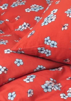 JUNA Grand Pleasantly Sengetøj 220x220 cm chili SE | Køb her