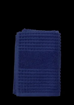 JUNA Håndklæde 50x100 cm i blå fra serien Check | Køb her