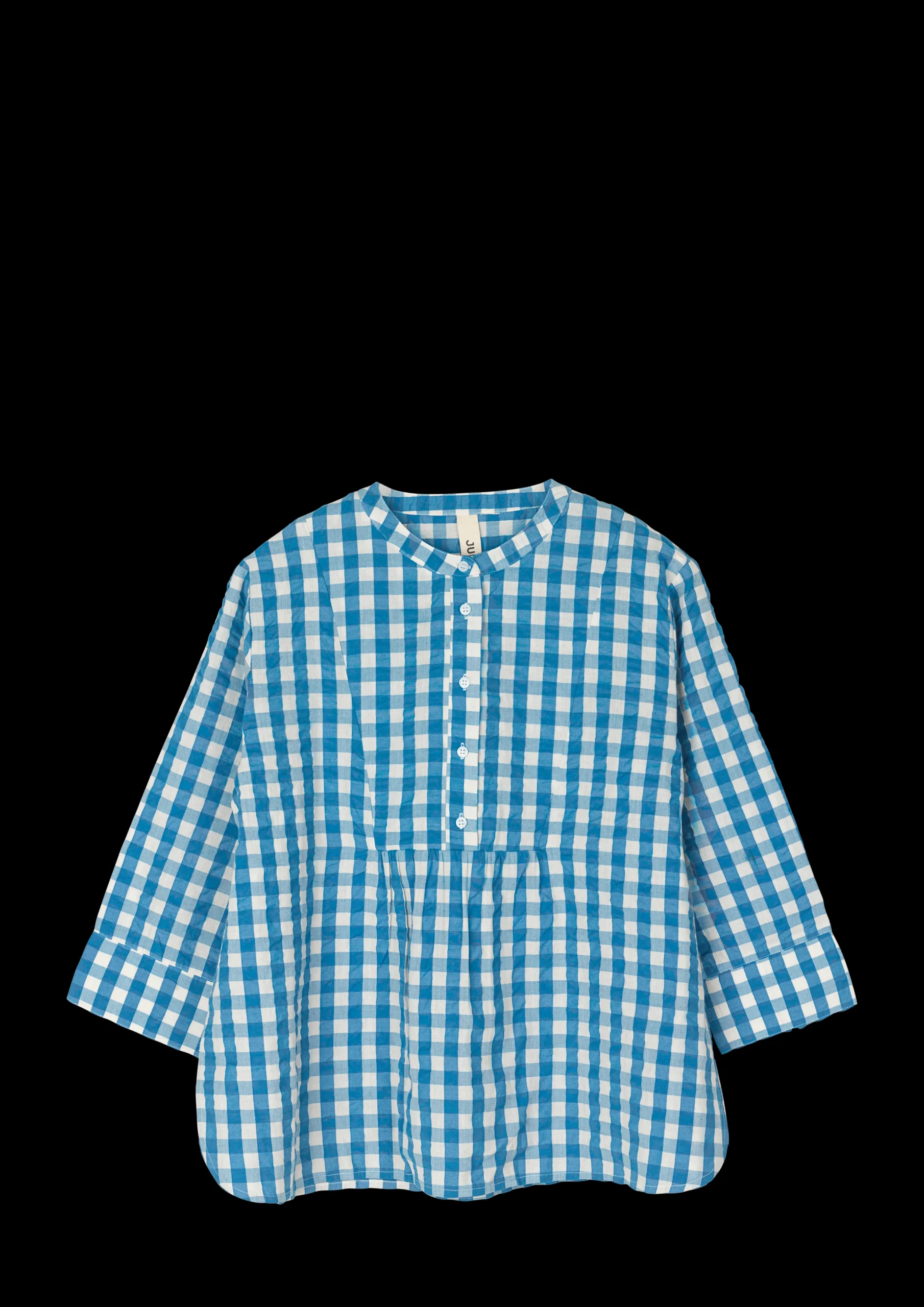 JUNA Irene shirt S/M i blå fra serien Bæk&Bølge | Køb her