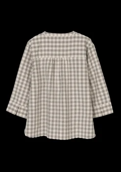 JUNA Irene shirt XS i grå fra serien Bæk&Bølge | Køb her