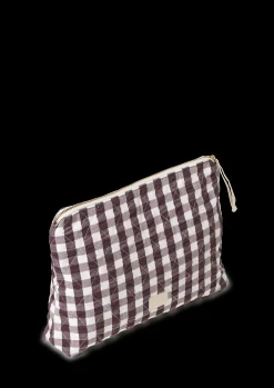 JUNA Karla Toilettaske 30x10x20 cm i brun | Køb her