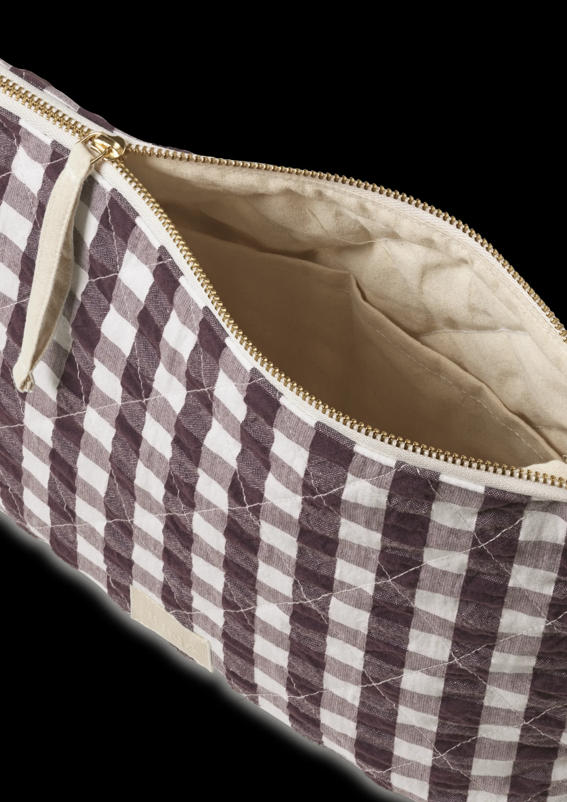 JUNA Karla Toilettaske 30x10x20 cm i brun | Køb her