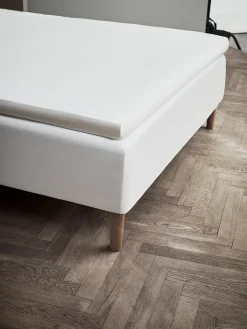 JUNA Kuvertlagen 90x210 cm i hvid fra serien Percale