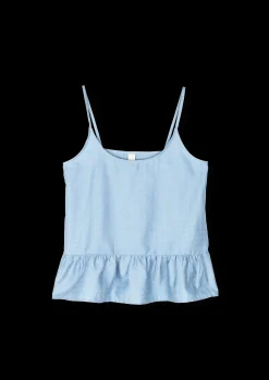 JUNA Liv chemise S/M i blå fra serien Cube | Køb her