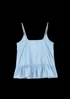 JUNA Liv chemise S/M i blå fra serien Cube | Køb her