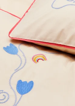 JUNA Lollipop Sengetøj 140x220 cm sand DK | Køb nu