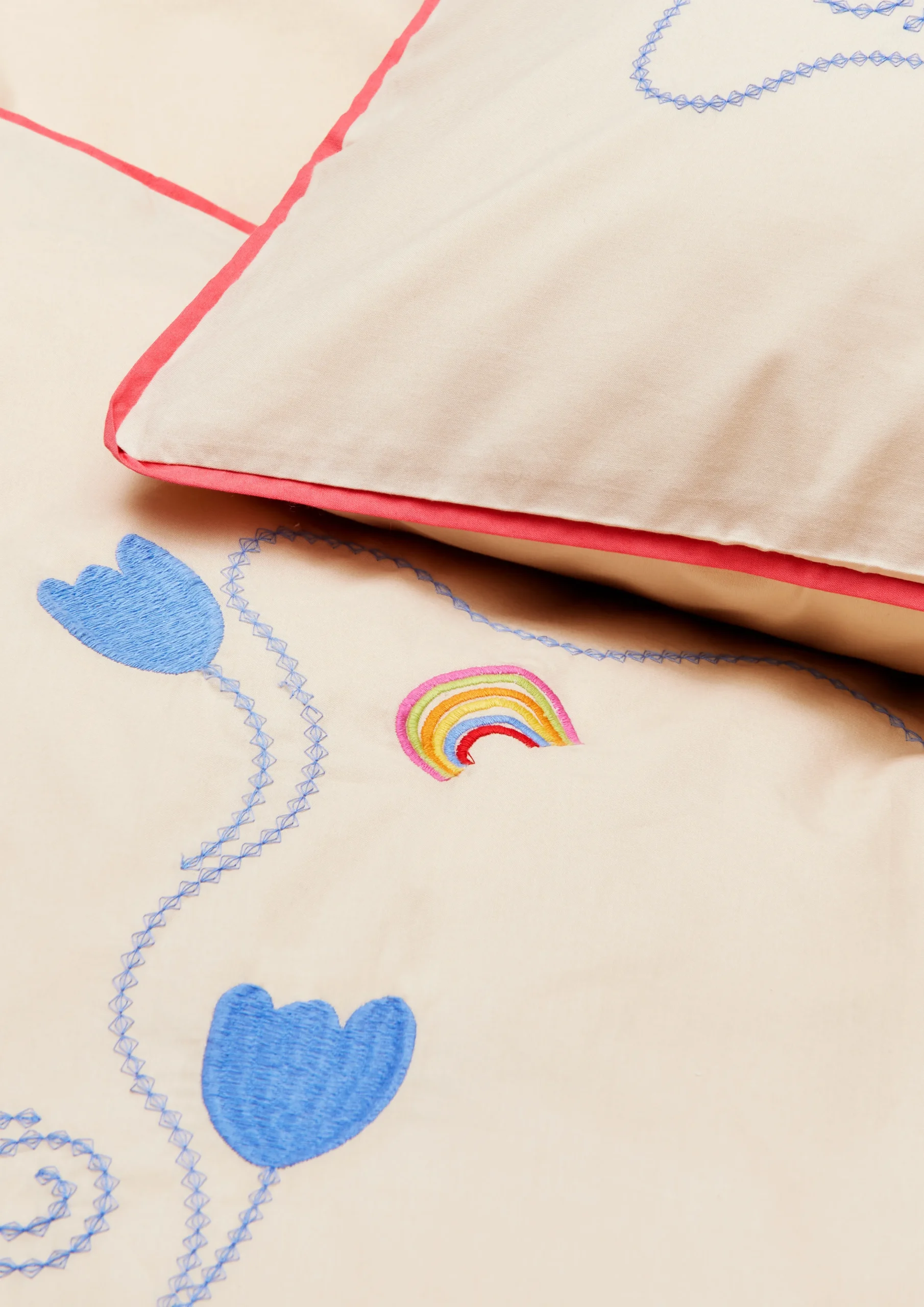 JUNA Lollipop Sengetøj 140x220 cm sand DK | Køb nu