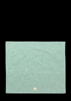 JUNA Monochrome Lines Pudebetræk 60x50cm grøn/hvid | Køb her